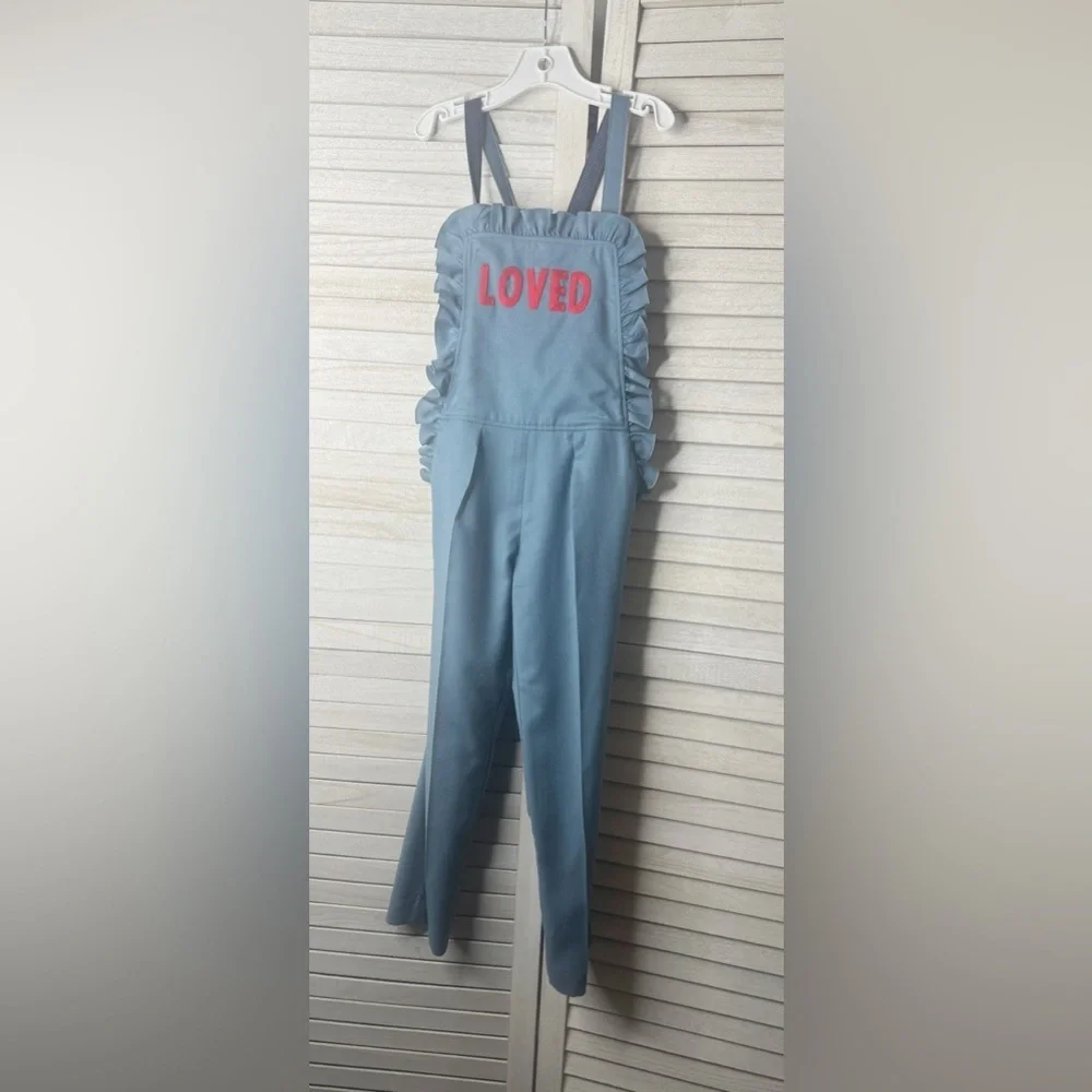 Gucci lightweight Denim Pant Overalls. Excellent Condition. Kids Size 8. HTF.